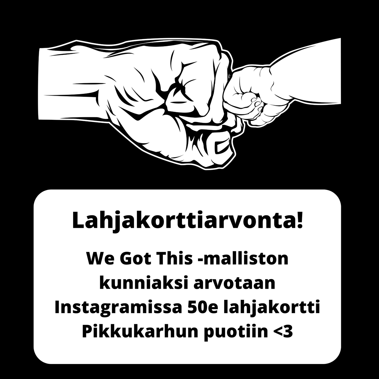 Naisten t-paita We Got This, luomupuuvillaa
