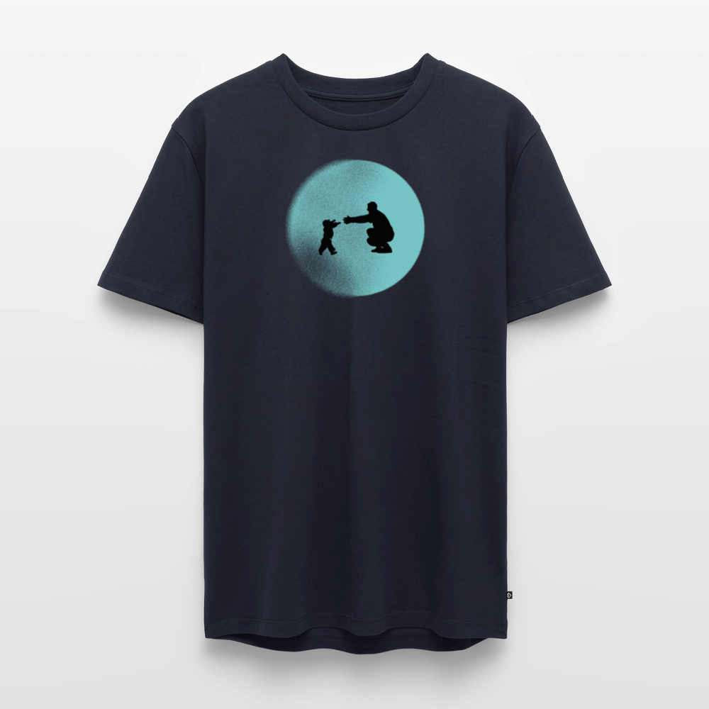 Special bond -t-paita light blue, luomupuuvillaa - laivastonsininen