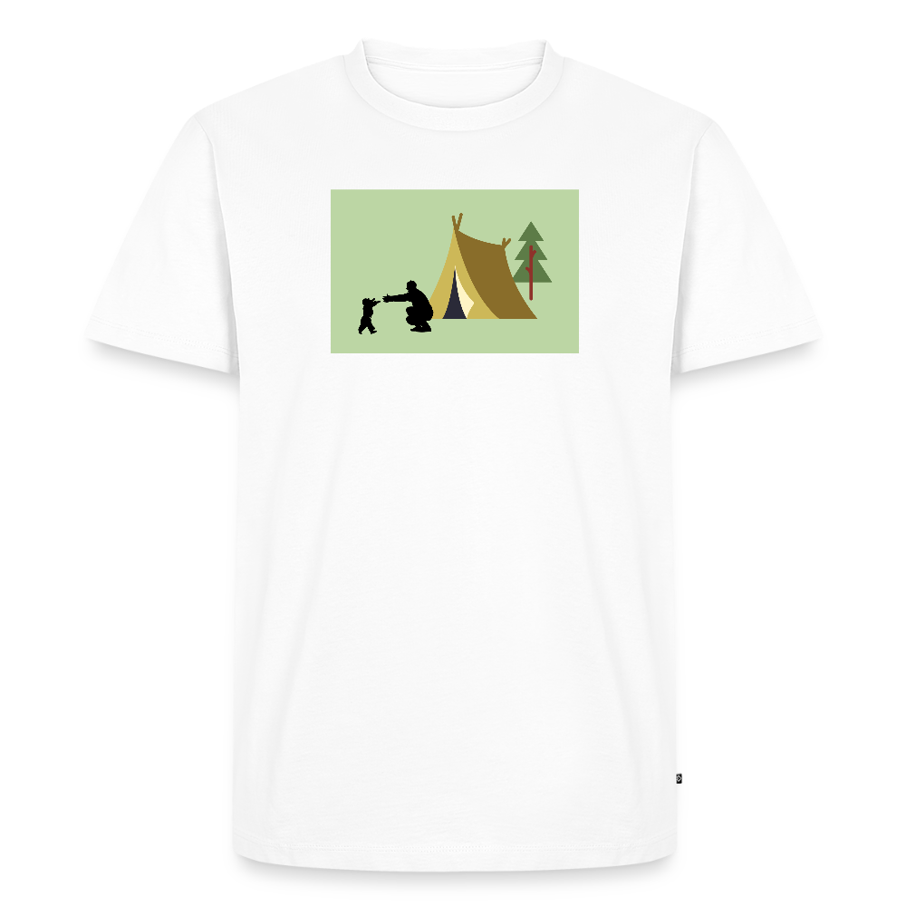 Special bond -t-paita tent, luomupuuvillaa - valkoinen