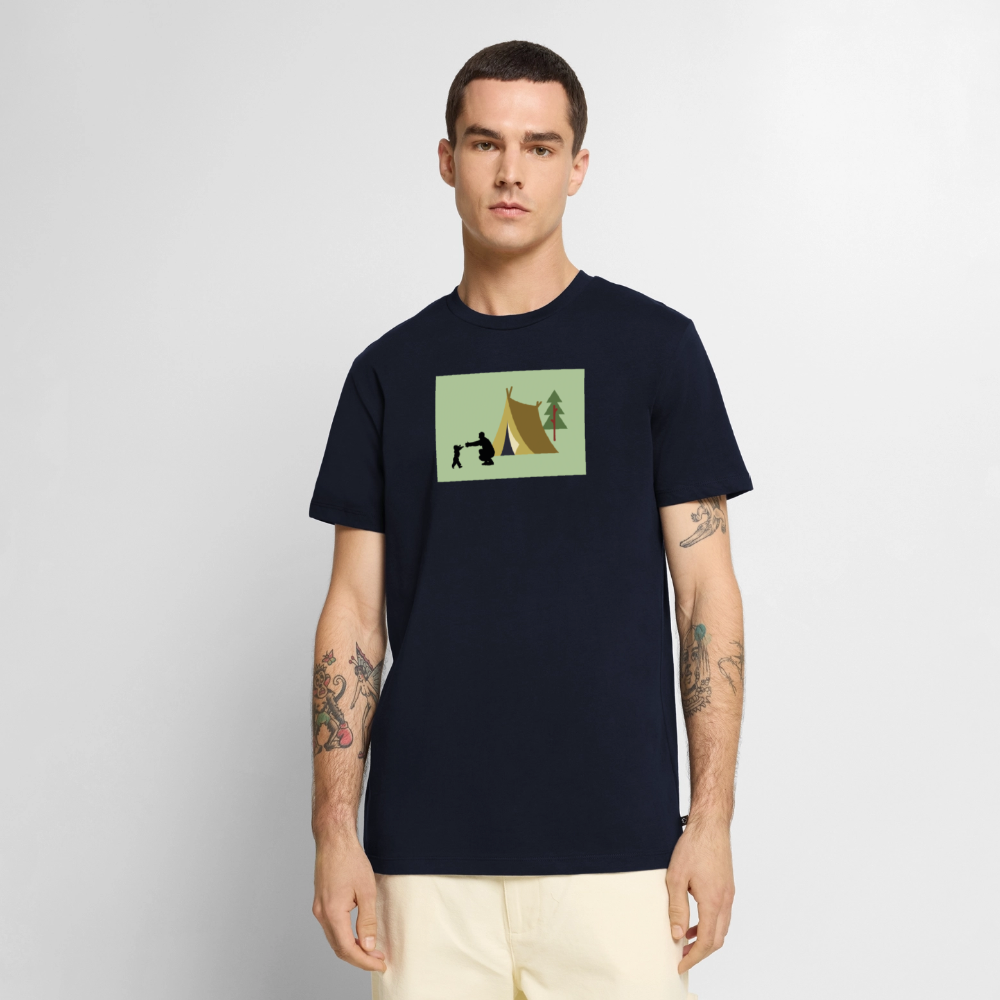 Special bond -t-paita tent, luomupuuvillaa - laivastonsininen