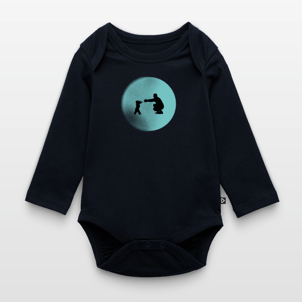 Special bond -body light blue, luomupuuvillaa - laivastonsininen