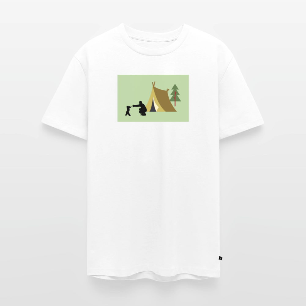 Special bond -t-paita tent, luomupuuvillaa - valkoinen