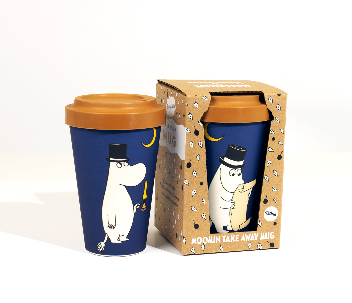 Muoviton take away -muki, Muumipappa
