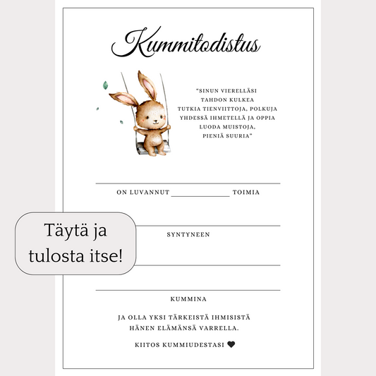 itse tulostettava kummitodistus itse täytettävä kummitodistus itse ladattava kummitodistus pohja kummitodistuspohja nimiäisiin ristiäisiin todistus kummiudesta haltijakummitodistus kummitodistus kirkkoon kuulumattomalle annetaanko nimiäisissä kummitodistus mitä kummitodistuksessa lukee miten kysyä kummiksi milloin kysyä kummiksi kummiksi pyytäminen poikien nimet tyttöjen nimet suosituimmat nimet kummien kummin tehtävät velvollisuudet kummien muistaminen kiittäminen ristiäiset nimiäiset kuinka monta kummia