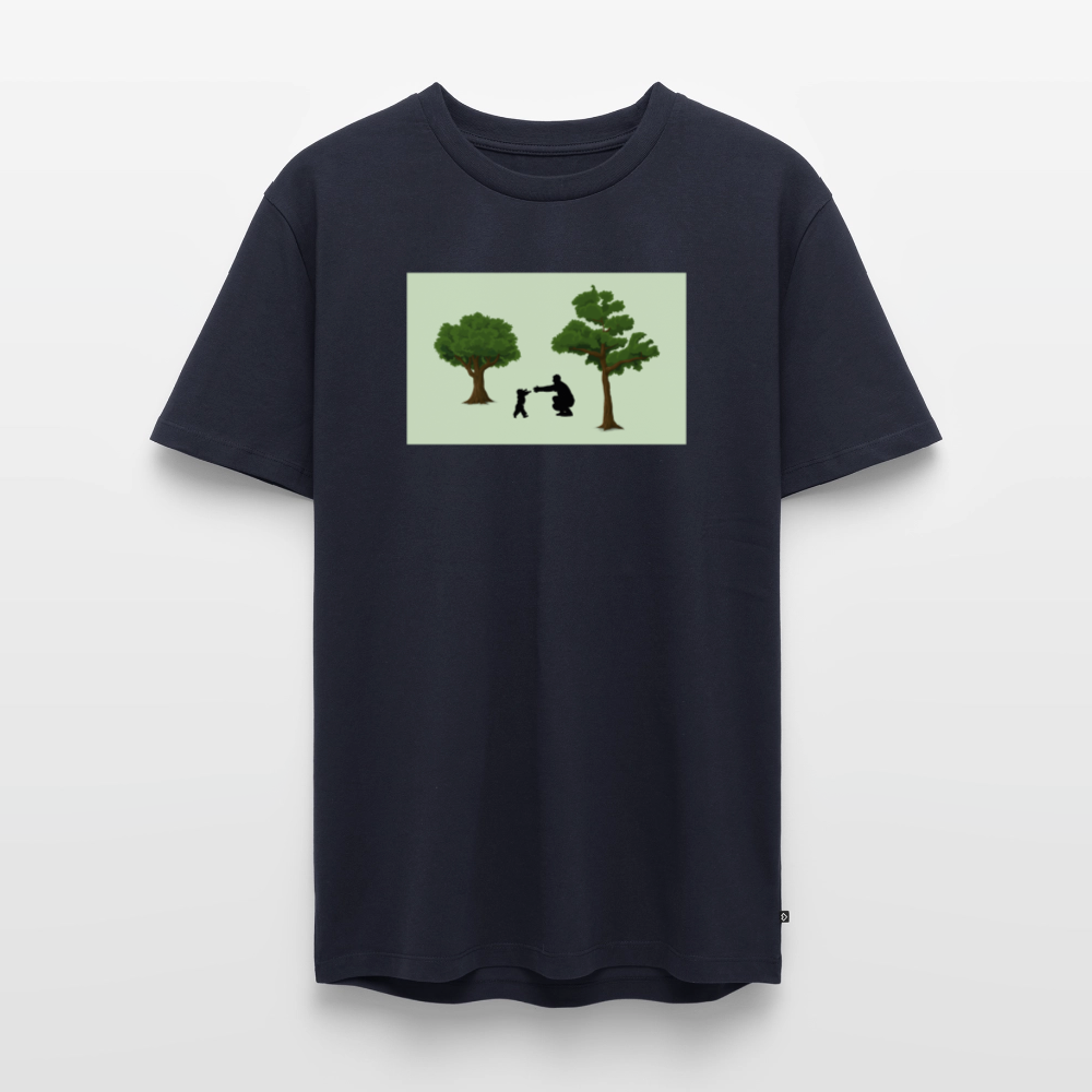 Special bond -t-paita trees, luomupuuvillaa - laivastonsininen