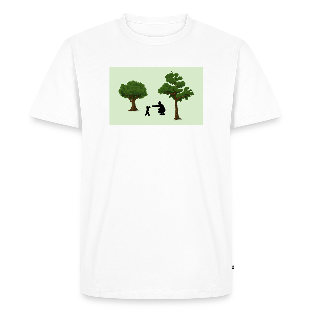 Special bond -t-paita trees, luomupuuvillaa - valkoinen