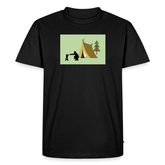 Special bond -t-paita tent, luomupuuvillaa - musta