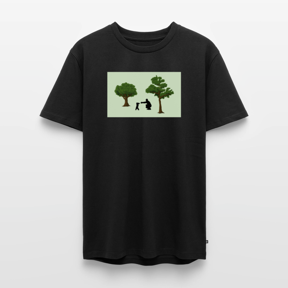 Special bond -t-paita trees, luomupuuvillaa - musta