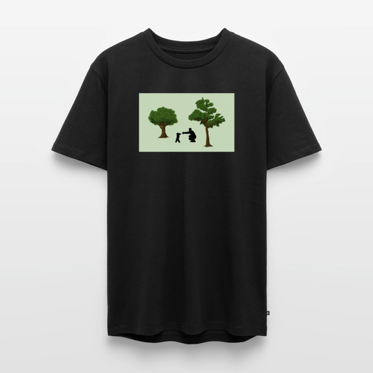 Special bond -t-paita trees, luomupuuvillaa - musta