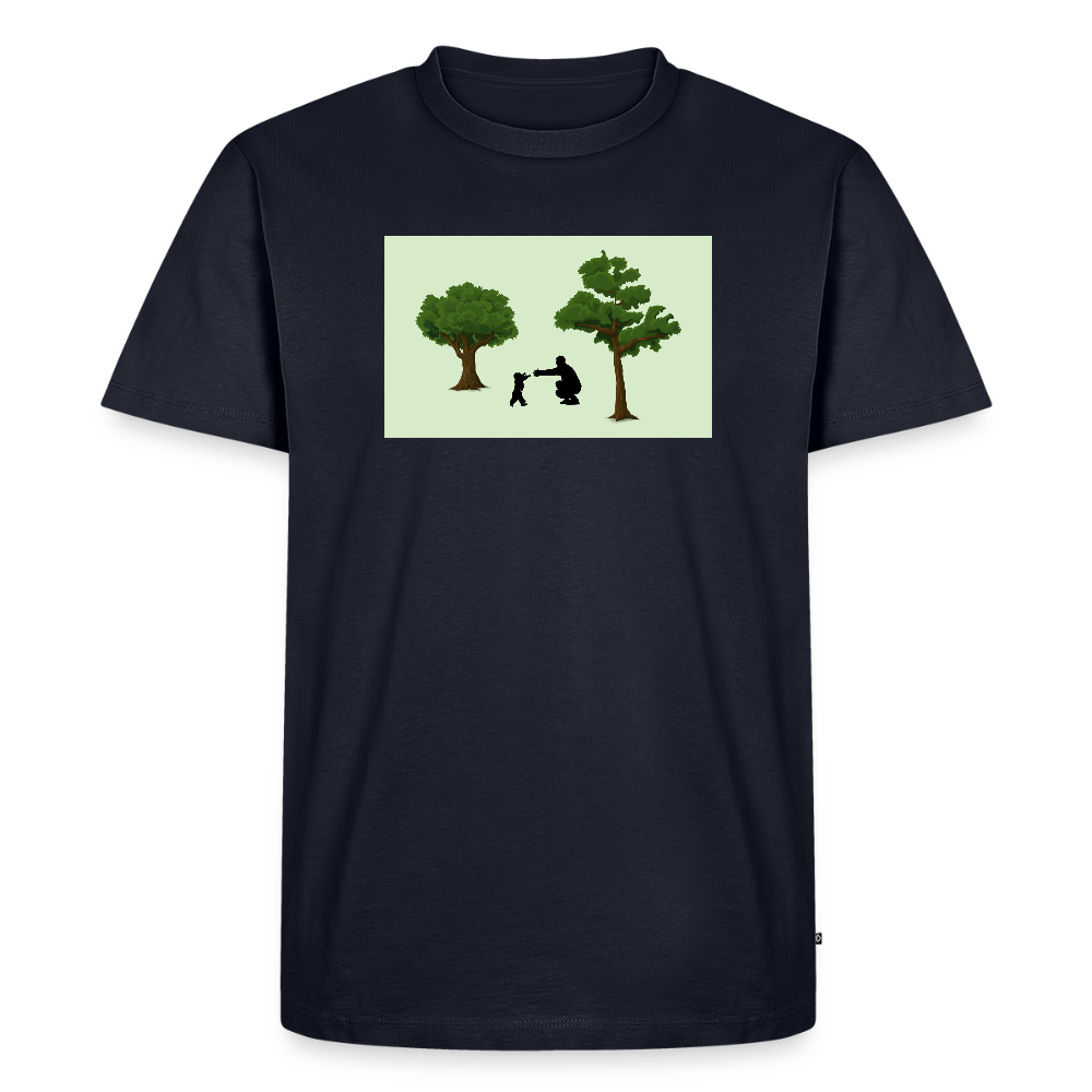 Special bond -t-paita trees, luomupuuvillaa - laivastonsininen