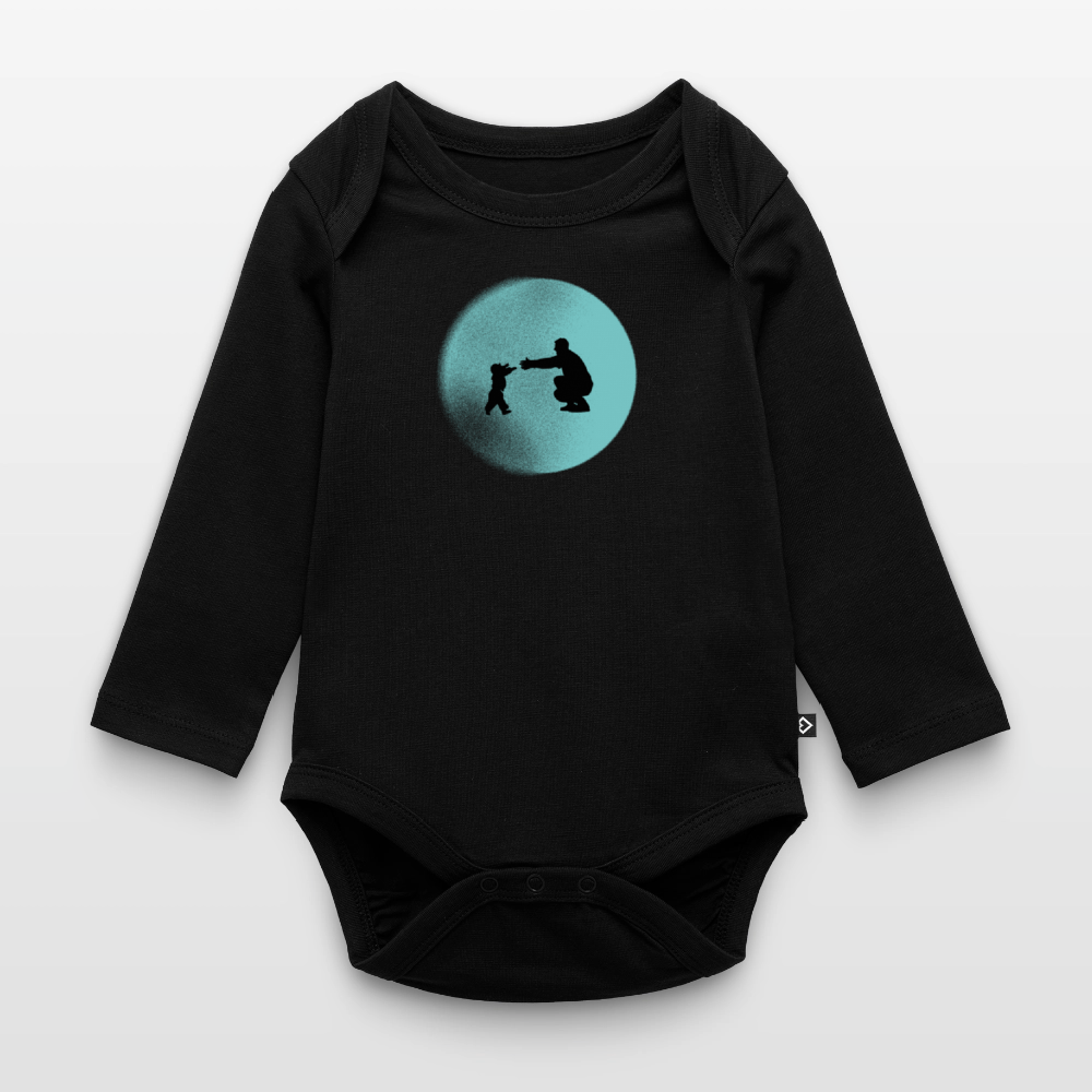 Special bond -body light blue, luomupuuvillaa - musta