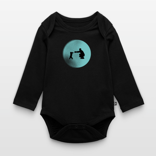 Special bond -body light blue, luomupuuvillaa - musta