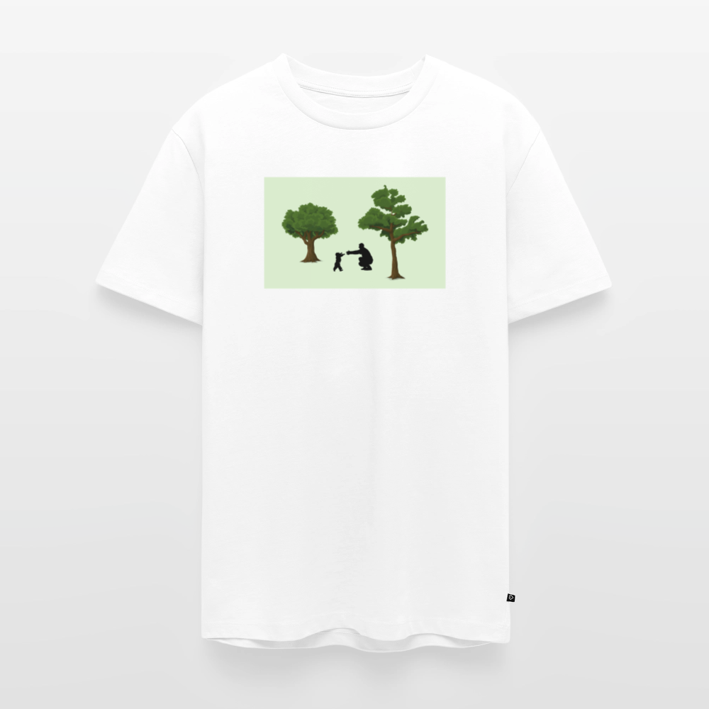 Special bond -t-paita trees, luomupuuvillaa - valkoinen