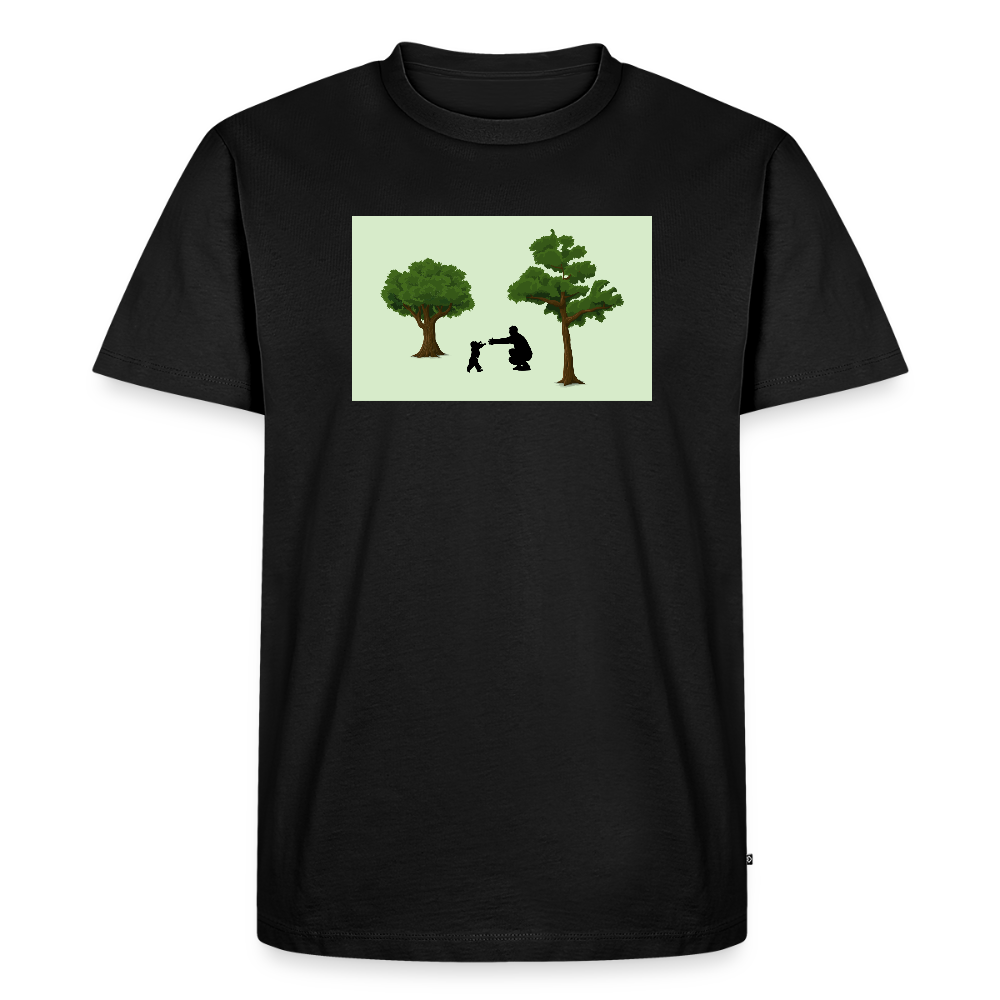 Special bond -t-paita trees, luomupuuvillaa - musta