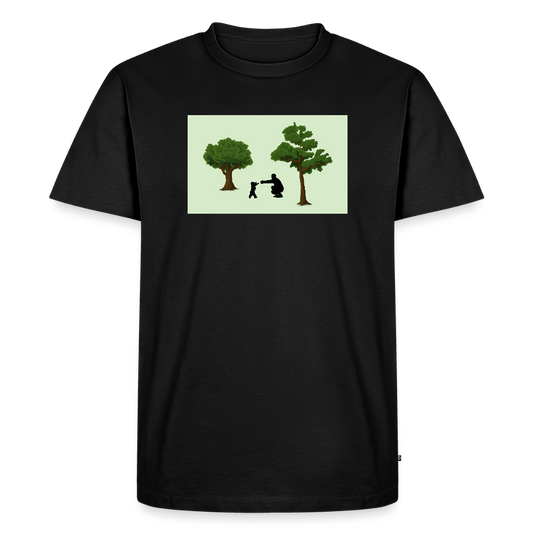 Special bond -t-paita trees, luomupuuvillaa - musta