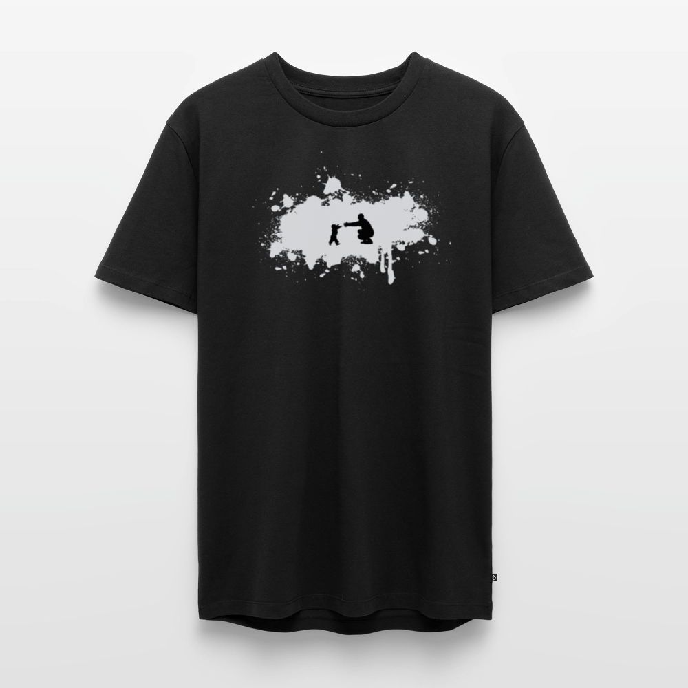 Special bond -t-paita grey, luomupuuvillaa - musta