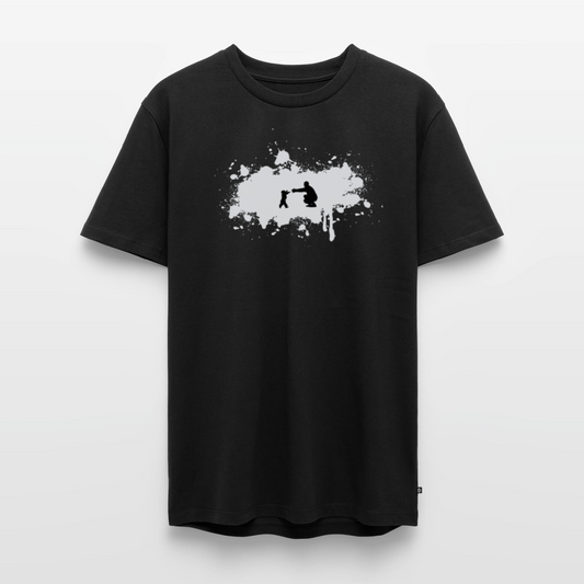 Special bond -t-paita grey, luomupuuvillaa - musta